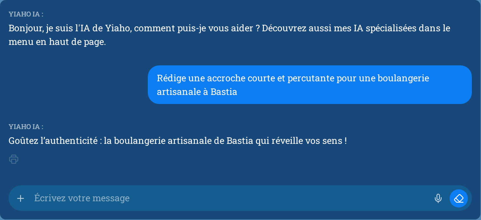 Yiaho, l'accès gratuit et sans inscription à plusieurs modèles, financé par la publicité.