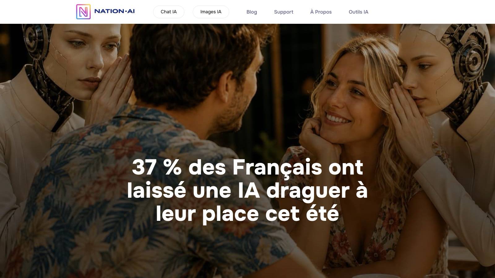La page du sondage publiée par Nation.fr le 11 août 2026, source de tous les chiffres de cet article.