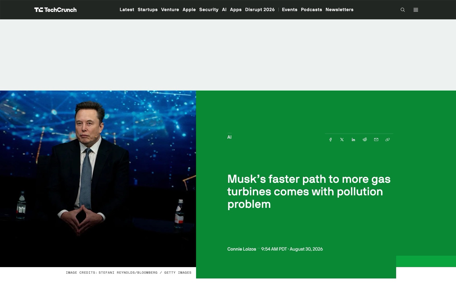 L'article de TechCrunch du 30 août 2026, qui détaille le projet de fonderie et son revers sanitaire.